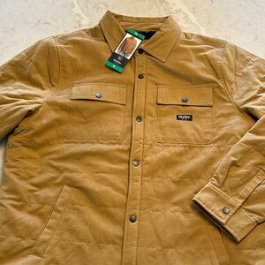 Hurley Men's Brown Shirt Jacket